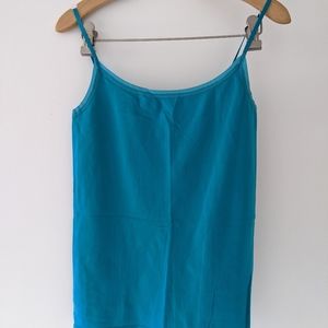 Turquoise stretchy camisole